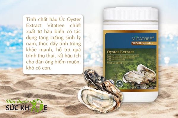 Vitatree Oyster Extract dùng cho nam giới trên 18 tuổi