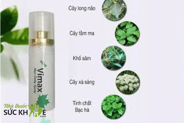 Thành phần có trong xịt Delay Spay
