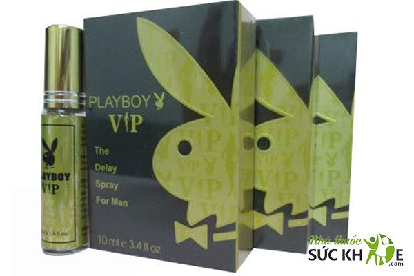 Xịt Playboy Vip dùng cho nam giới trên 18 tuổi