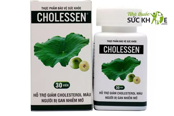 Viên uống Cholessen chứa thành phần chiết xuất từ thiên nhiên, lành tính