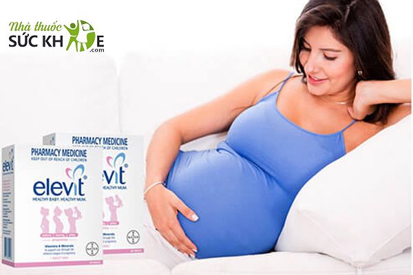Elevit bổ sung Vitamin và khoáng chất cho phụ nữ đang có dự định mang thai, mang thai và cho con bú