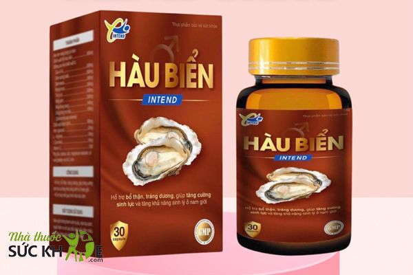 Tinh hàu biển Intend dùng cho nam giới trên 18 tuổi