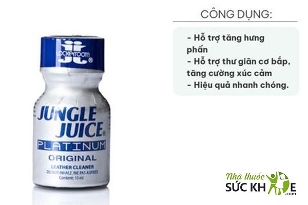 Jungle Juice Platinum hỗ trợ tăng hưng phấn cho cặp đôi