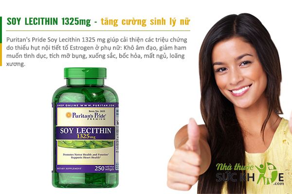 Soy Lecithin dùng cho phụ nữ tiền mãn kinh