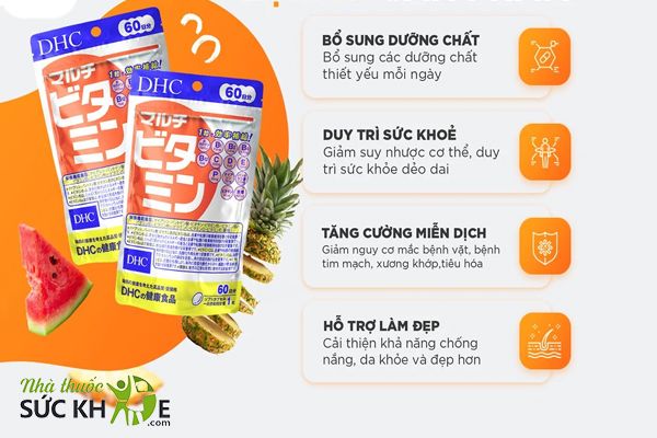 Bổ sung nhiều loại Vitamin và khoáng chất