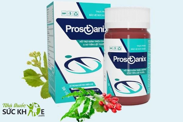Viên uống Prostanix chứa thành phần chiết xuất từ thiên nhiên