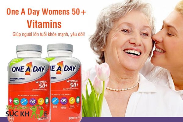 Vitamin tổng hợp One A Day Women’s Multivitamin hỗ trợ phụ nữ tuổi trung niên