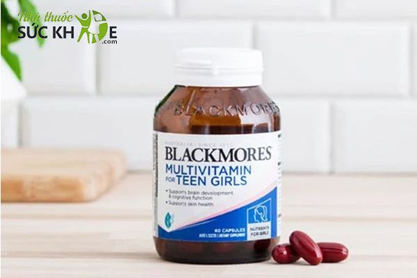 Không cần ăn kiêng khi dùng Vitamin tổng hợp Blackmores Multivitamin For Teen Girls