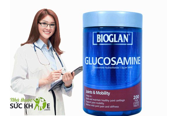 Sử dụng viên uống Bioglan Glucosamine 1500mg liệu trình 2- 3 tháng