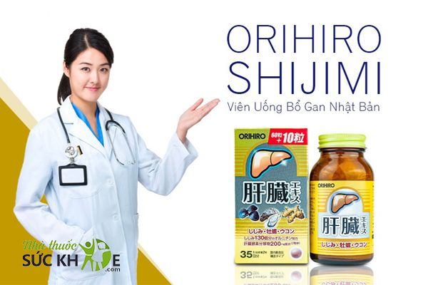 Viên uống bổ gan Shijimi Orihiro
