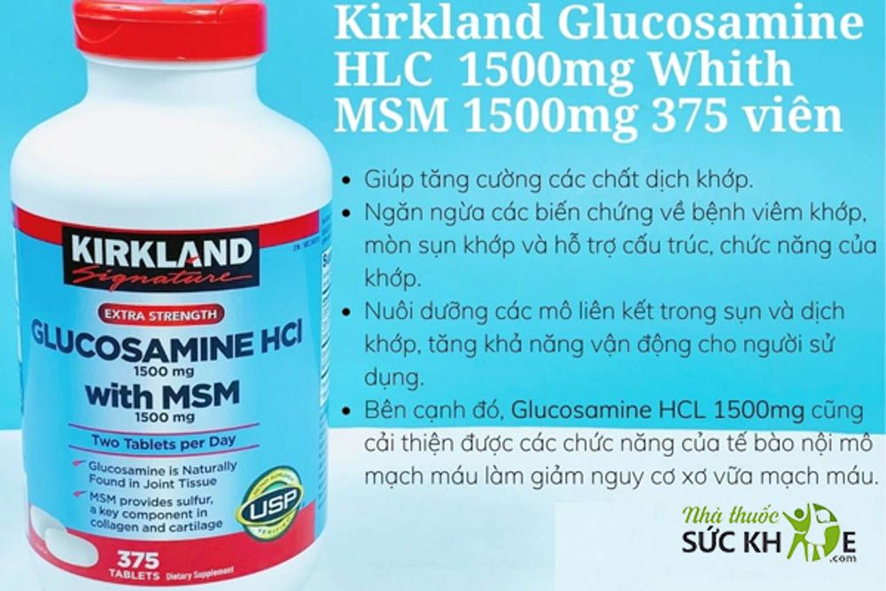 Viên uống hỗ trợ giảm đau xương khớp, tăng khả năng linh hoạt cho xương khớp