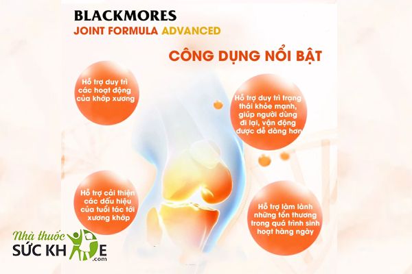  Blackmores Joint Formula Advanced hỗ trợ cải thiện viêm, khô khớp