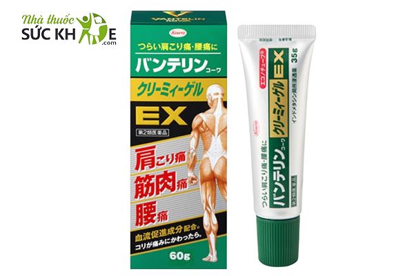 Tuýp bôi 60g nhỏ gọn, thuận tiện mang theo