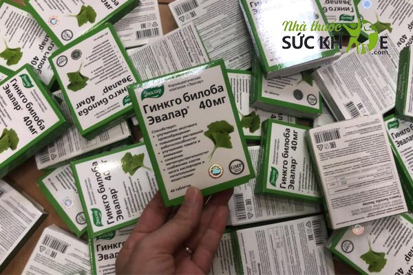 Viên uống Ginkgo Biloba Evalar uống 3 viên mỗi ngày