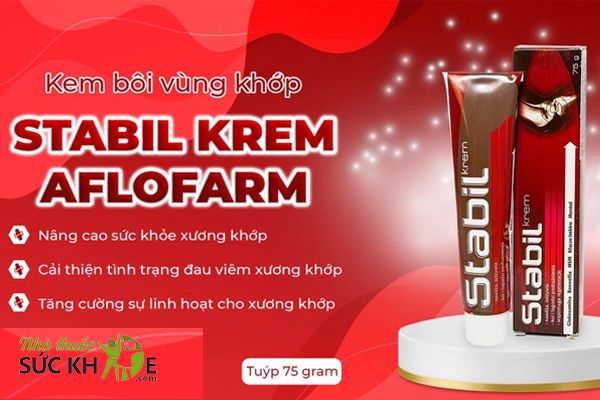 Kem Stabil Krem hỗ trợ giảm đau xương khớp