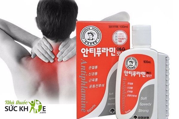 Dầu nóng Hàn Quốc Antiphlamine 100ml không gây nóng rát