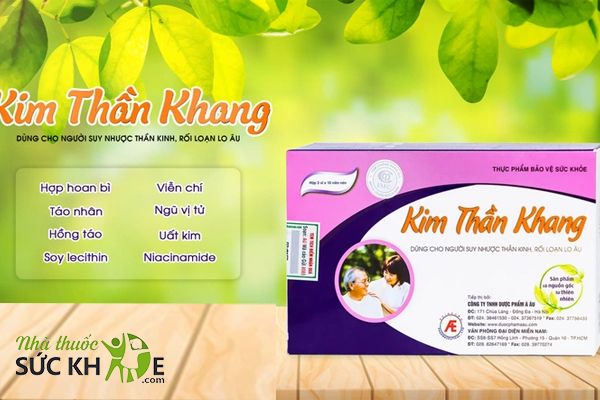 Thành phần có trong viên uống Kim Thần Khang