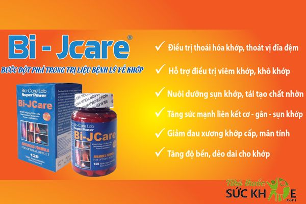Viên uống Bi-Jcare hỗ trợ cải thiện viêm, thoái hóa khớp