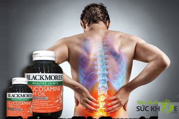 Viên uống Blackmores Glucosamine & Fish Oil hỗ trợ xương khớp