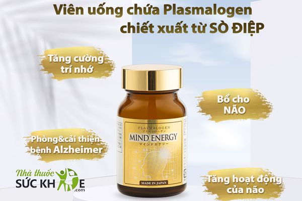 Viên uống Mind Energy Jpanwell hỗ trợ tăng tuần hoàn máu não