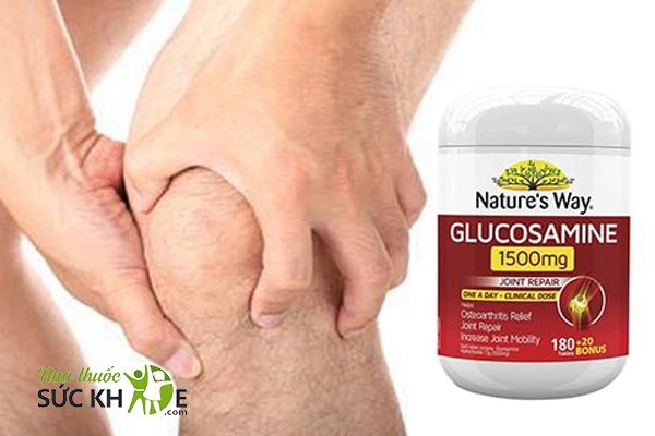 Gucosamine 1500mg Nature’s Way cải thiện viêm khớp, đau khớp