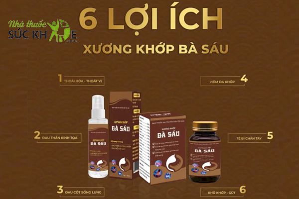 Hỗ trợ giảm đau xương khớp