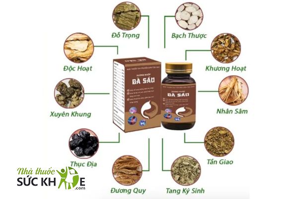 Thành phần trong viên xương khớp Bà Sáu