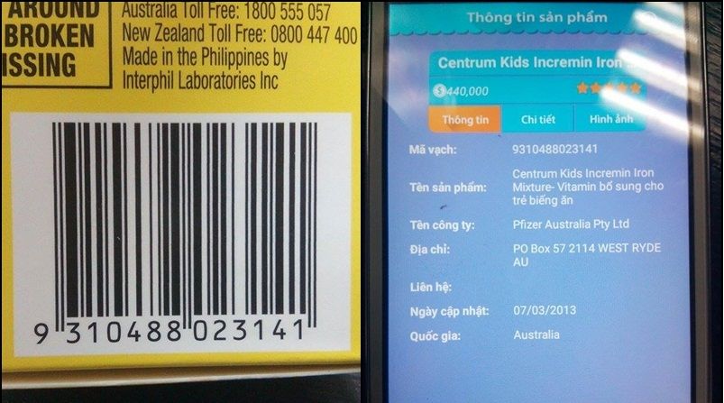 Siro Centrum Kids Incremin Iron Mixture Của Úc 200ml