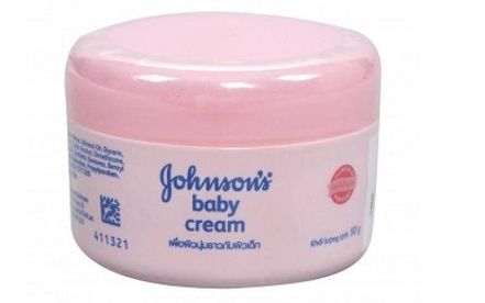 Johnson's Baby 50g Kem dưỡng da, dưỡng ẩm, chống nẻ cho bé của Mỹ