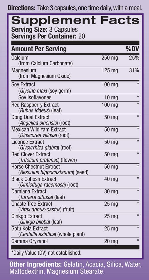 Natrol menopause formula tăng cường sinh lý cho phụ nữ mãn kinh