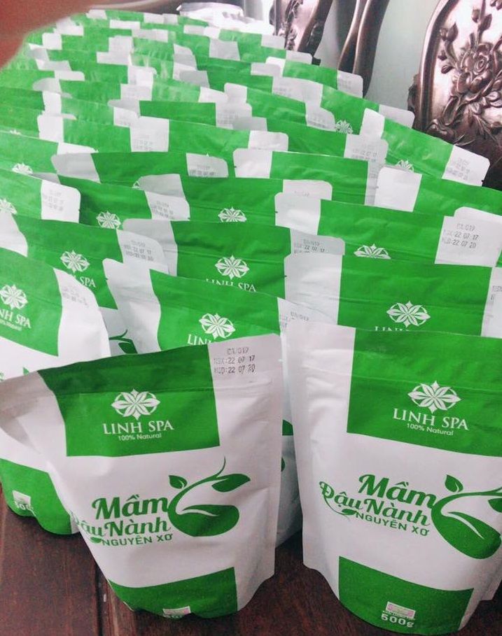 Mầm đậu nành nguyên xơ Linh Spa 500g