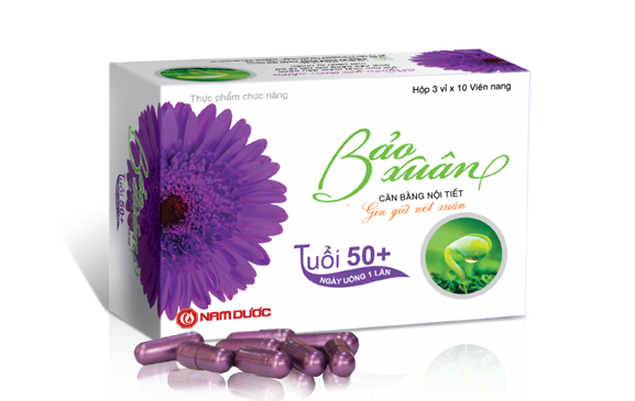 Bảo xuân - Viên uống hỗ trợ cân bằng nội tiết tố nữ