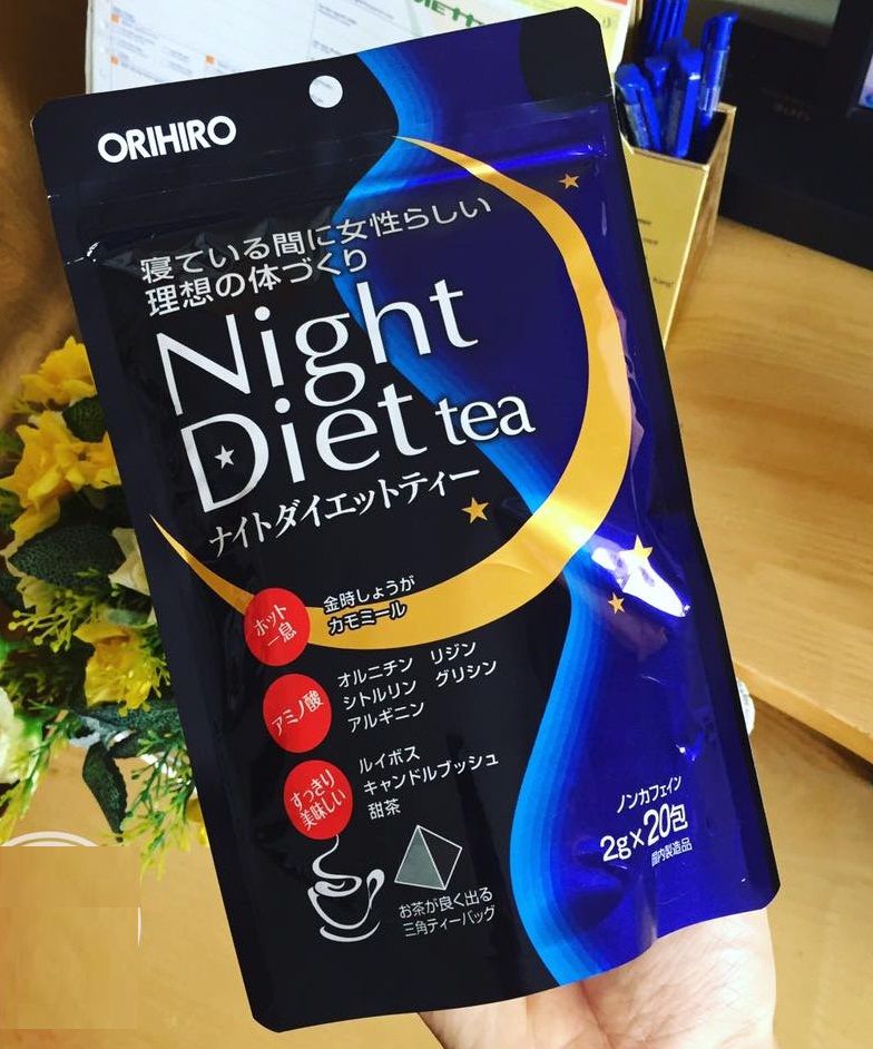 Trà Hỗ Trợ Giảm Cân Ban Đêm Orihiro Night Diet Tea Nhật Bản