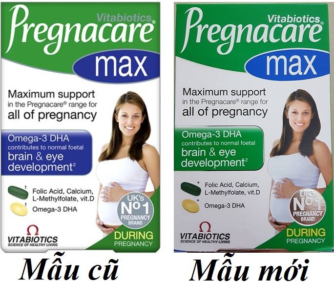 Vitamin Bà Bầu Pregnacare Max Của Anh Hộp 84 Viên