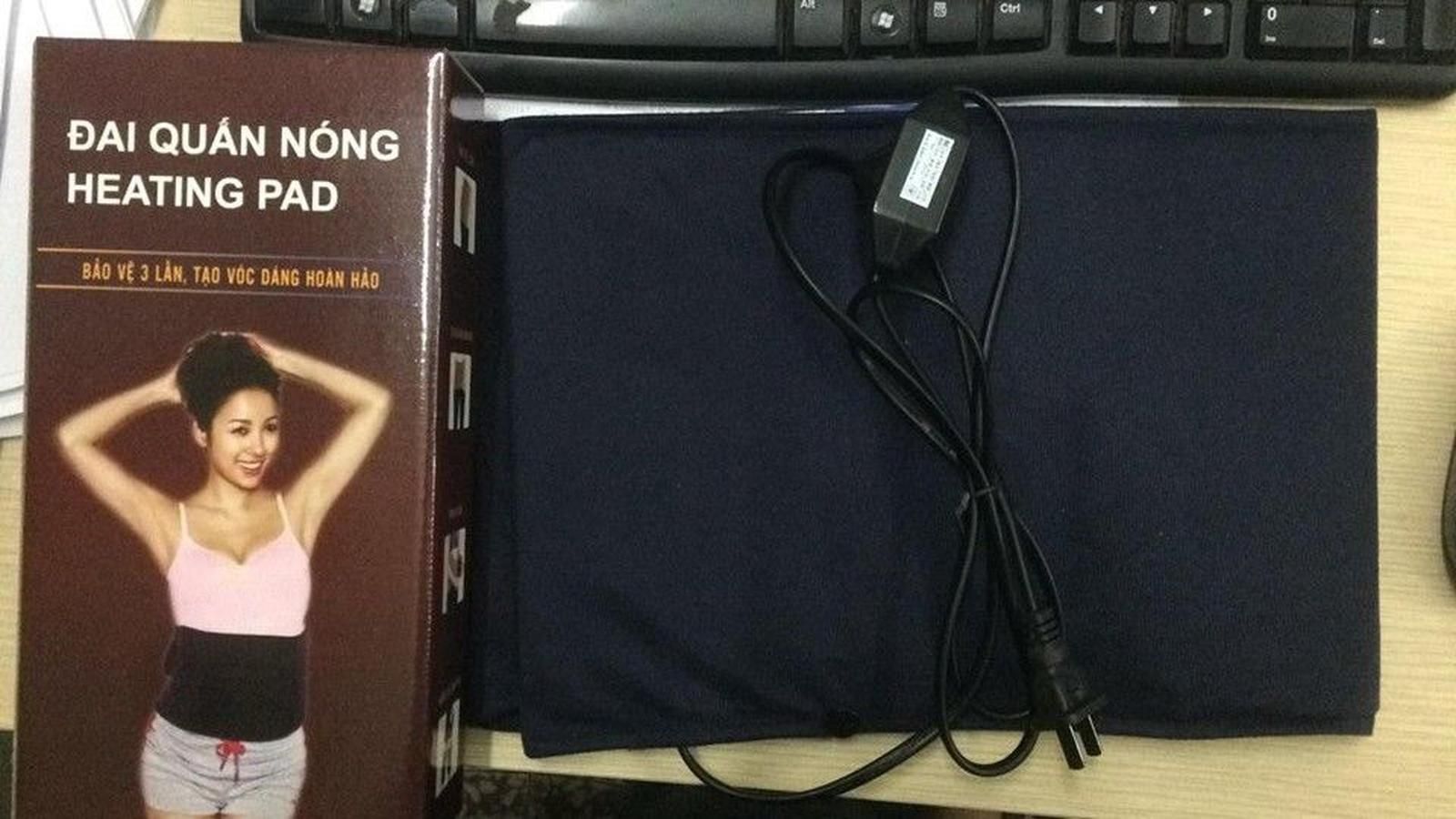 Đai quấn nóng Heating Pad bảo hành 6 tháng