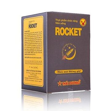 Viên Uống Rocket Cho Nam Giới Hộp 10 Gói Chính Hãng