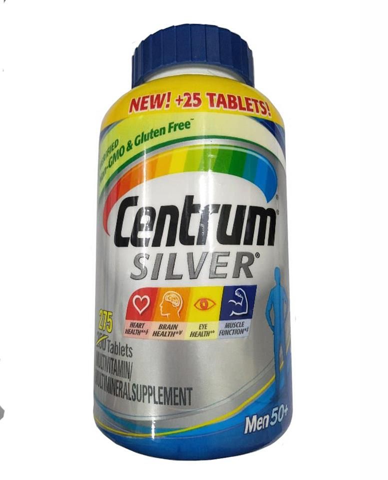 Vitamin Tổng Hợp Cho Nam Trên 50 Tuổi Centrum Silver Men 50+