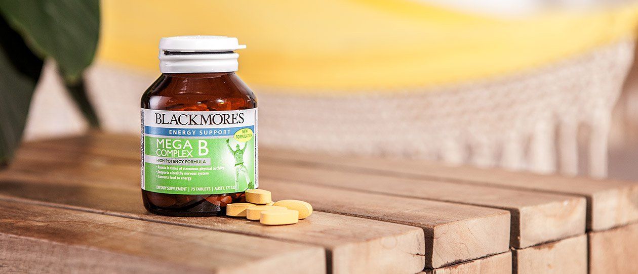 Vitamin B tổng hợp Blackmores Mega B Complex