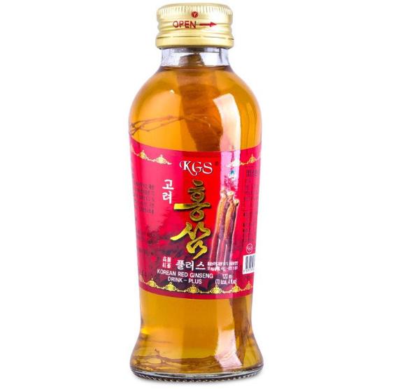Nước hồng sâm có củ KGS Hàn Quốc cao cấp hộp 10 chai