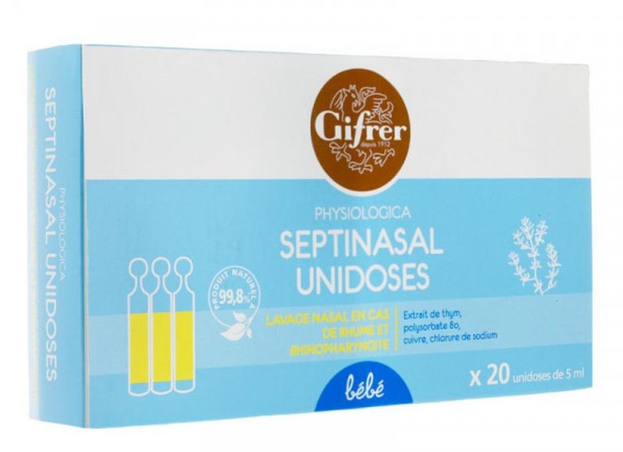 Nước muối Physiologica Pháp cho trẻ sơ sinh