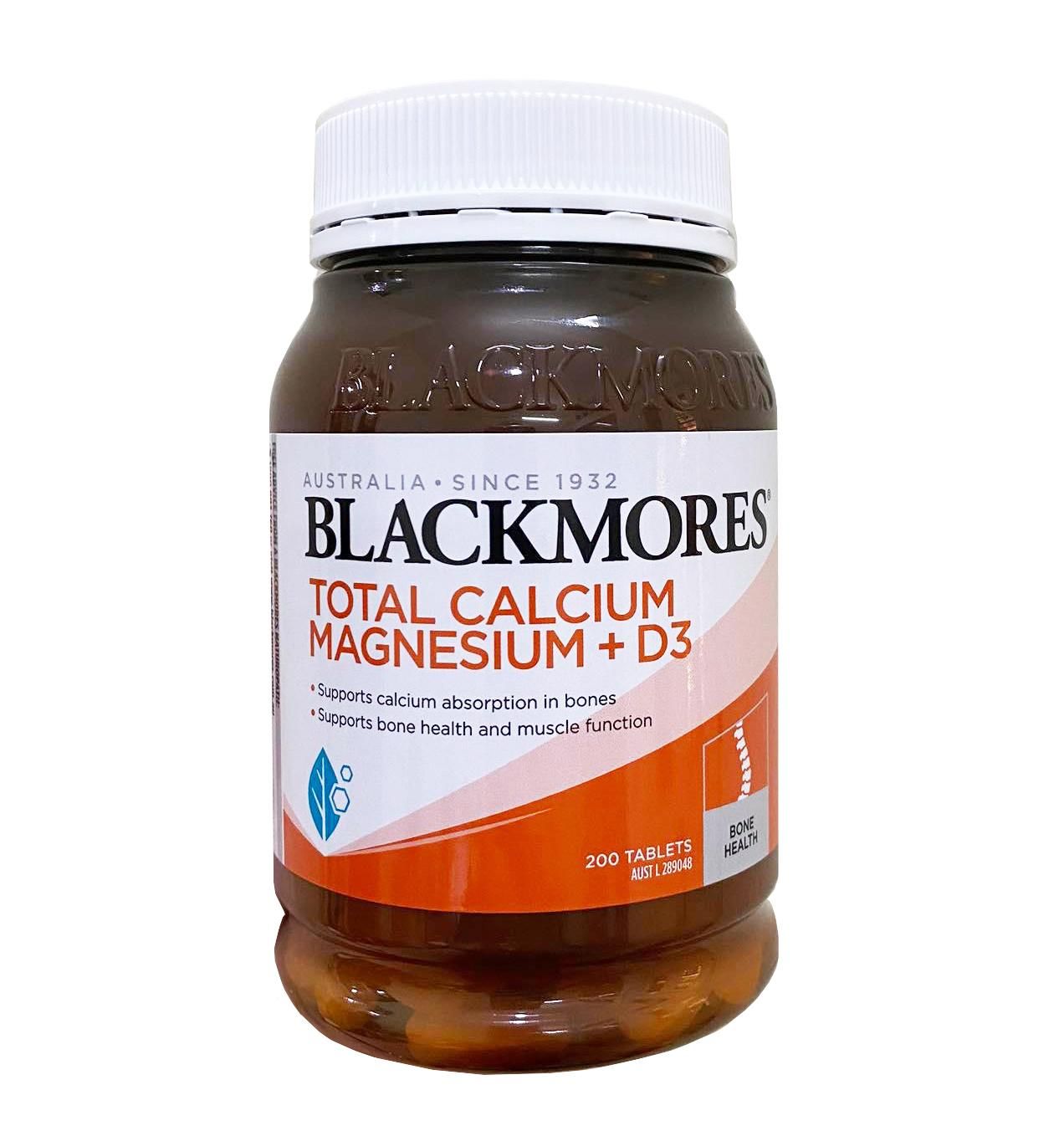 Viên hỗ trợ bổ sung Calcium & Magnesium + D3 Blackmores