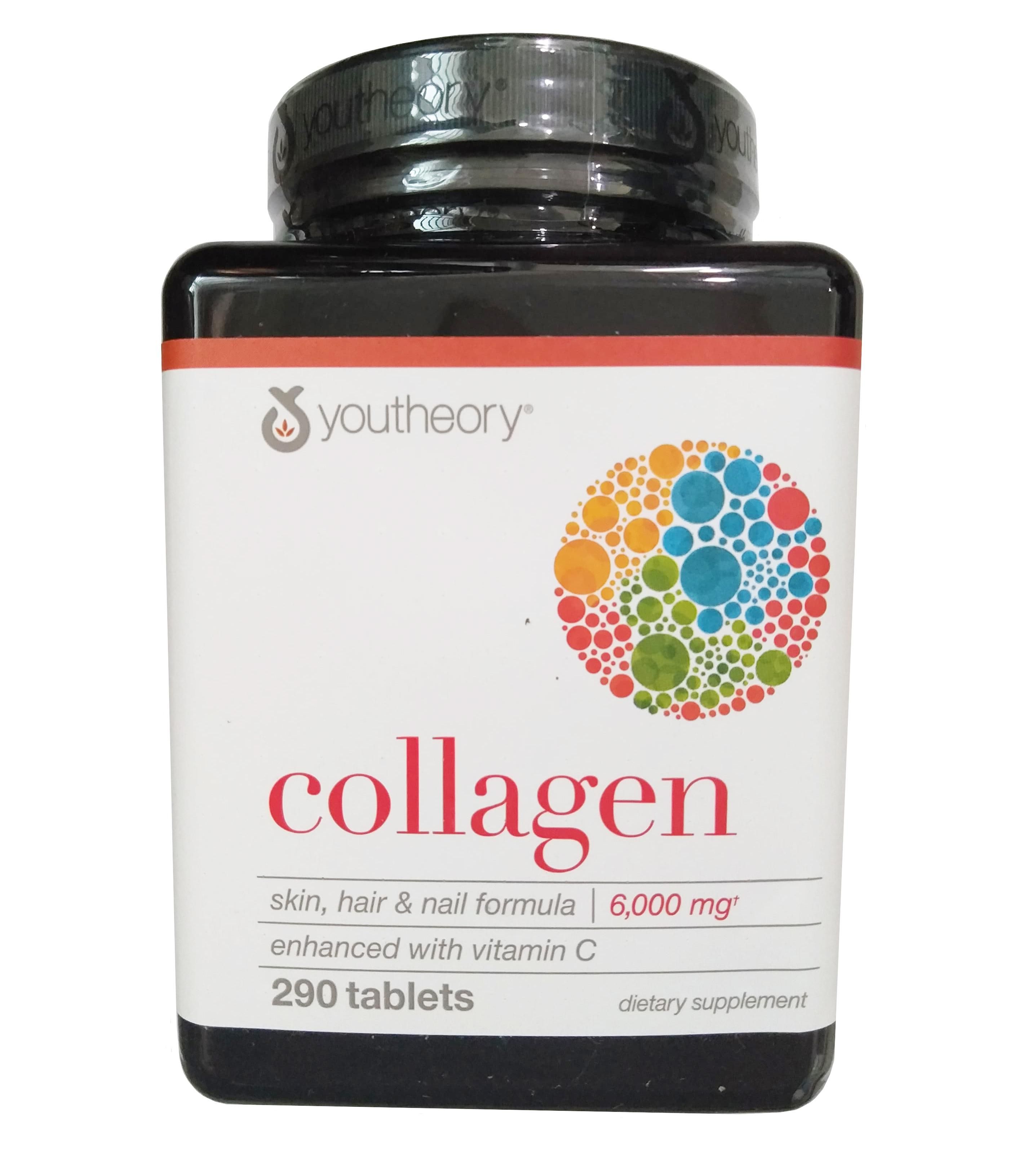 Collagen Youtheory Type 1 2 & 3: Viên uống làm đẹp da của Mỹ - Giá bán ...