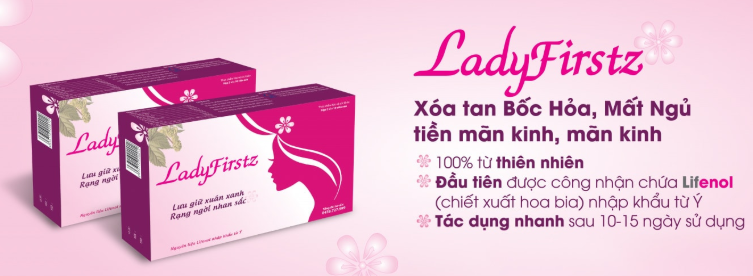 Viên uống LadyFirstz cho phụ nữ thời kỳ tiền mãn kinh