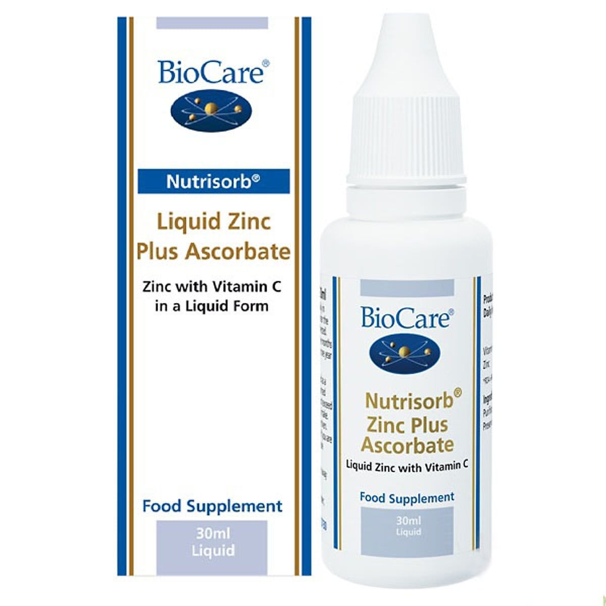 Kẽm BioCare Zinc With Vitamin C dạng giọt 30ml