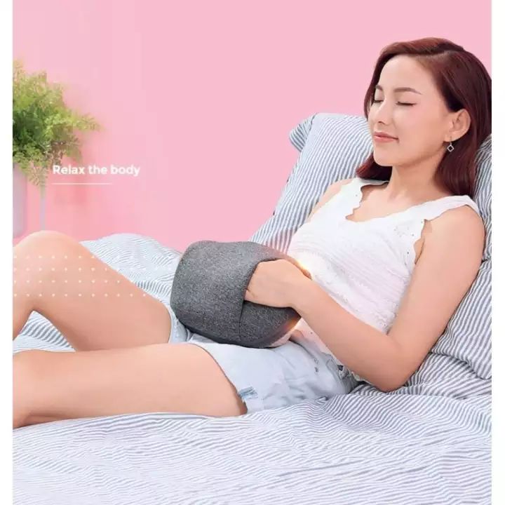 Gối massage nhiệt Xiaomi LF-YK006 dùng pin tiện lợi