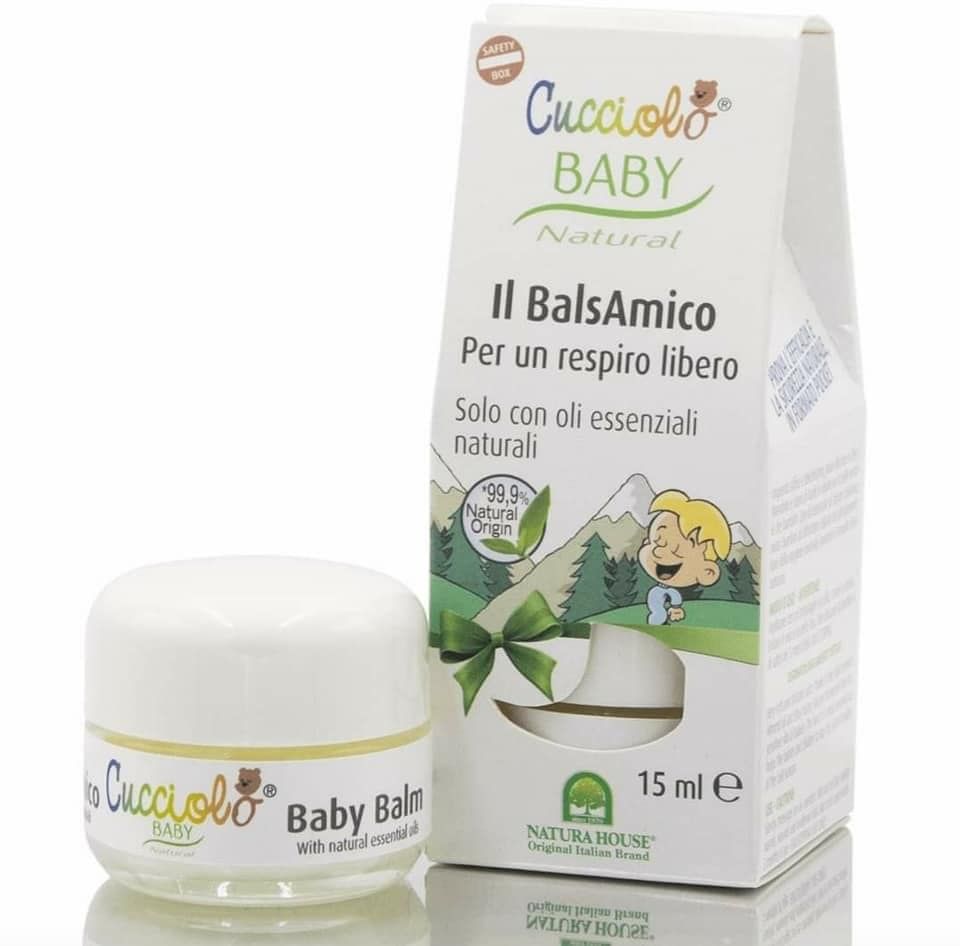 Sáp giữ ấm cho bé Cucciolo chiết xuất tự nhiên