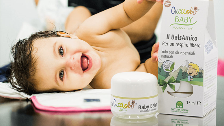 Sáp giữ ấm cho bé Cucciolo chiết xuất tự nhiên