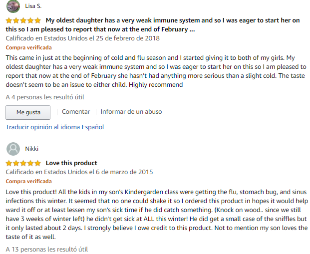 Siro Childlife Echinacea hỗ trợ tăng cường miễn dịch ở trẻ