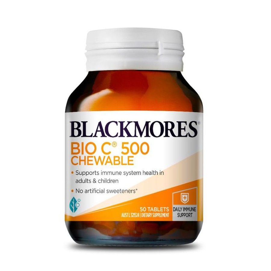 Vien Nhai Bổ Sung Vitamin C Blackmores Essentials Của Uc