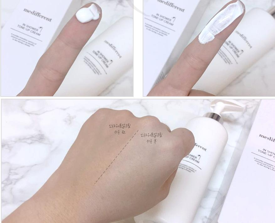 Sữa tắm hỗ trợ trắng da Medifferent In Shower Tone Up Cream